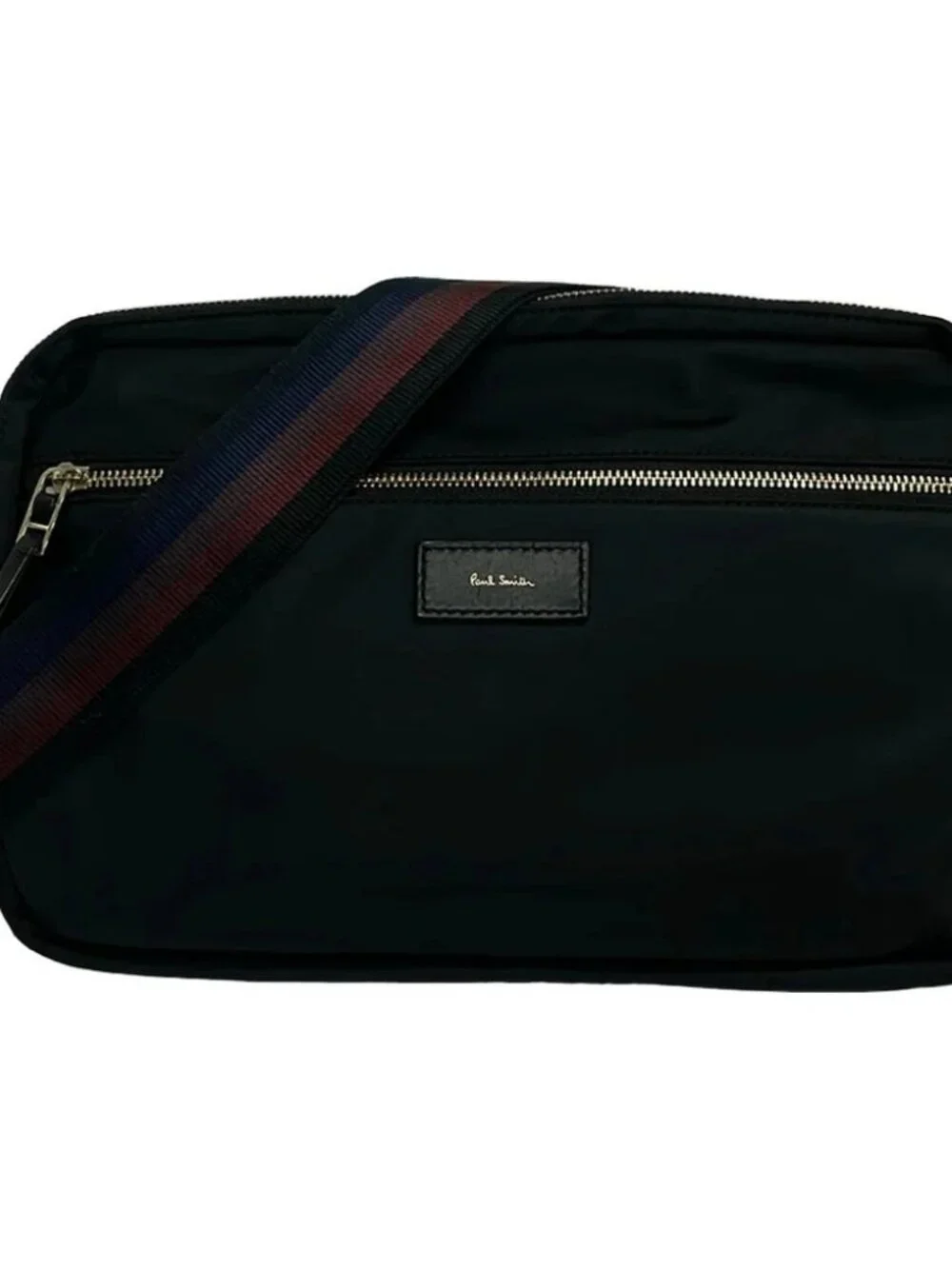 PaulSmith Black Nylon Shoulder Bag